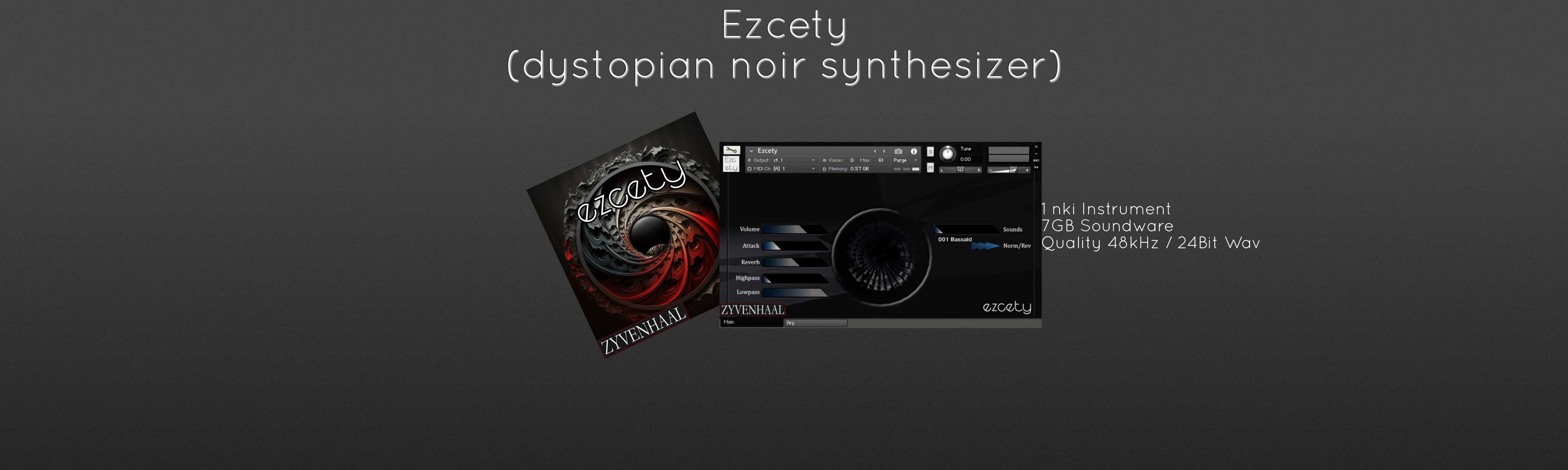 Ezcety Noir Synthesizer Native Instruments Kontakt